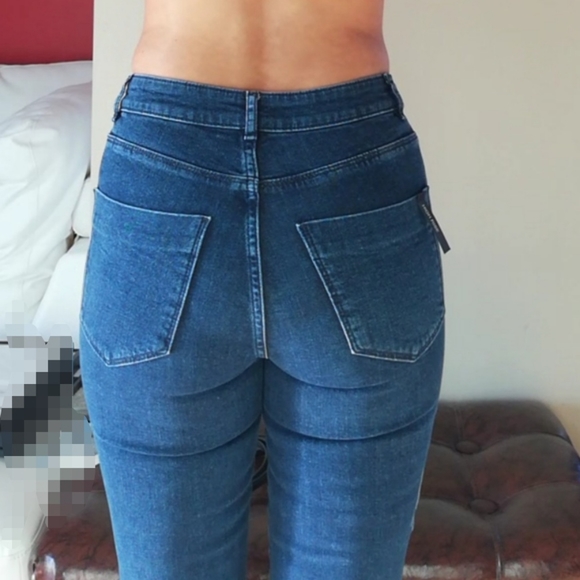 Massimo Dutti Frayed Hem jeans - Picture 4 of 12